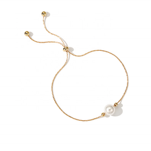 Load image into Gallery viewer, 18K Gold Plated Pearl Bracelet-Daughter
