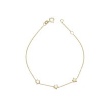 Load image into Gallery viewer, 18K Gold Plated Little Stars Bracelet - Daughter
